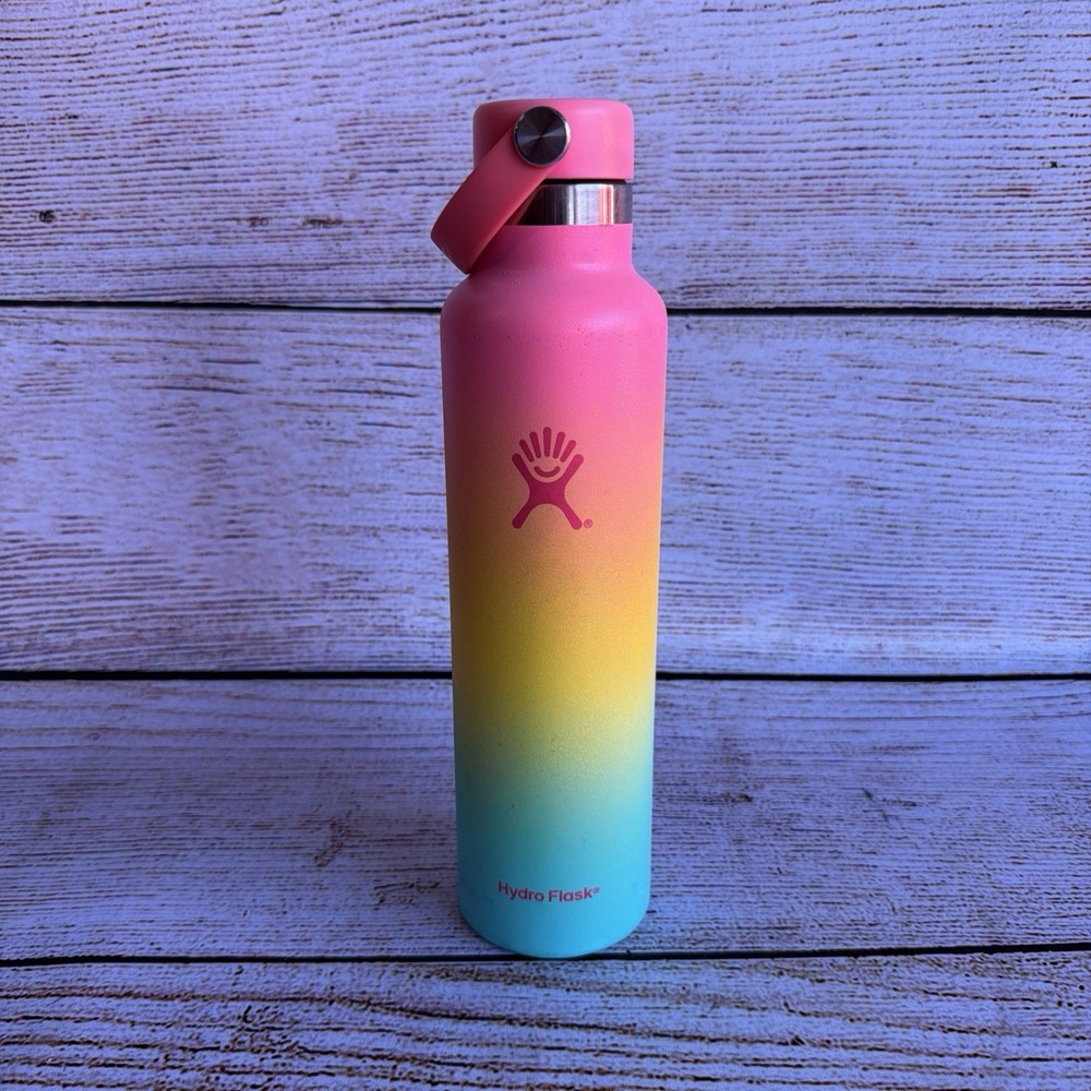 Hydro Flask 24oz Hawaiian Rainbow Shave Ice Water Bottle Gradient
